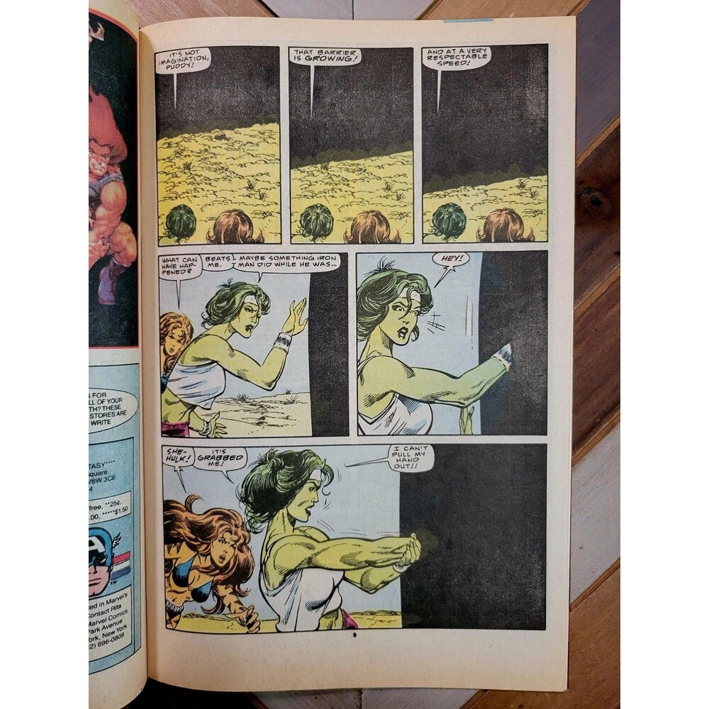 Fantastic Four #293 FN/VF Marvel 1986 Newsstand! Final John Byrne Art! She-Hulk - Picture 3 of 5